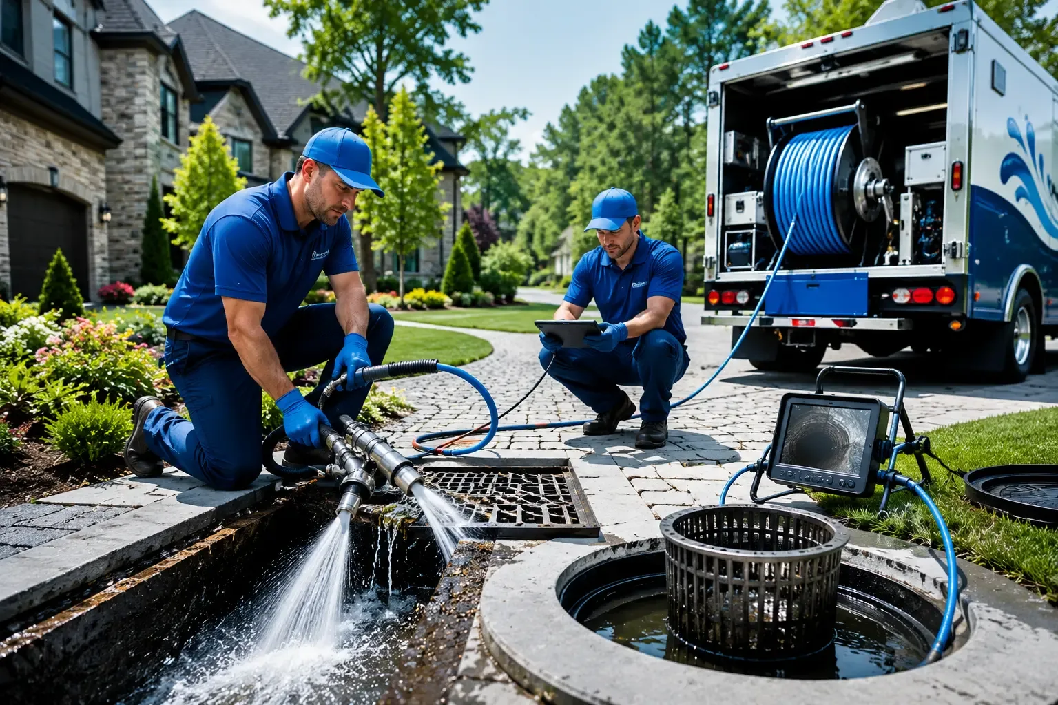 Local outdoor drain cleaning professionals in Overpeck, OH