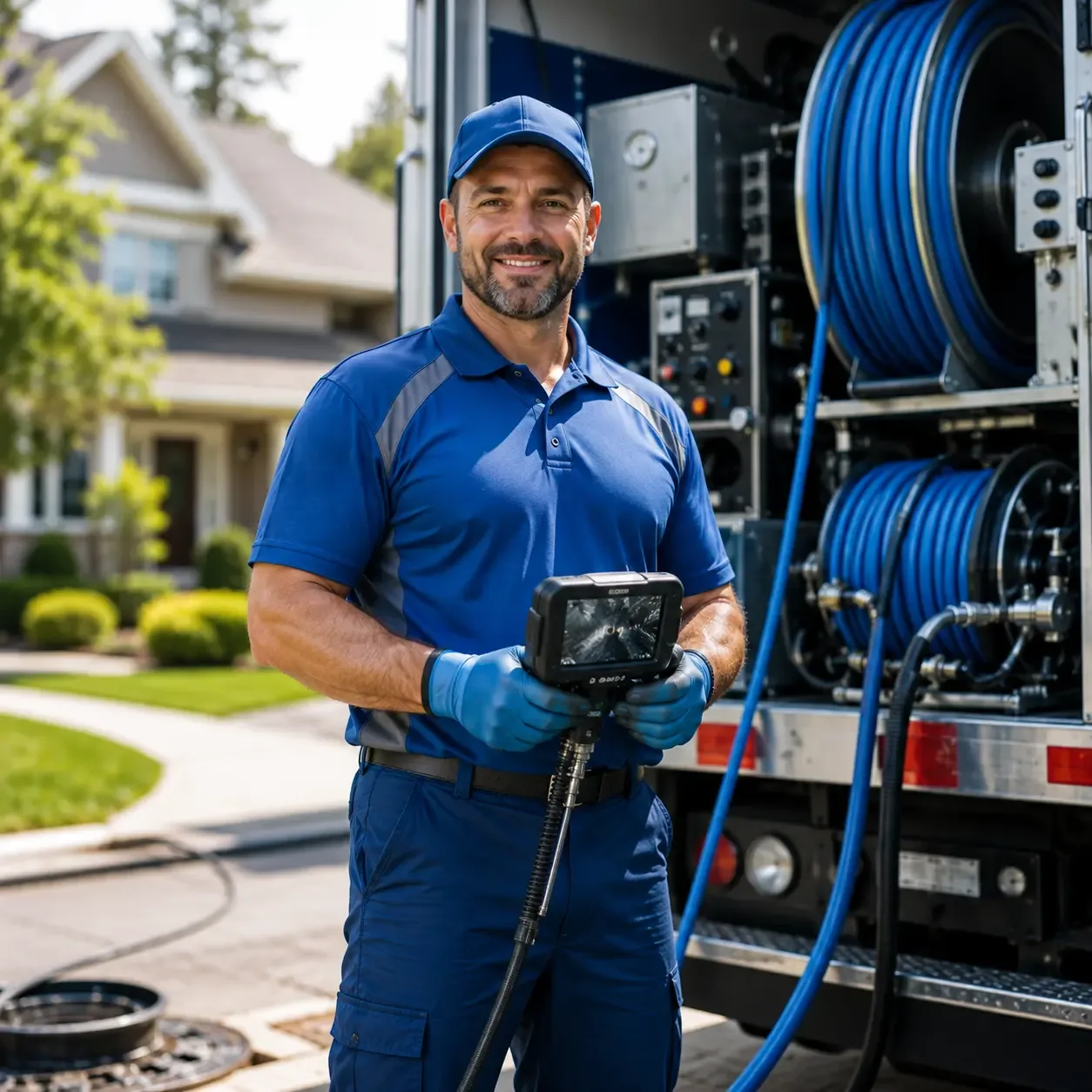 Local outdoor drain cleaning specialists in Overpeck, OH